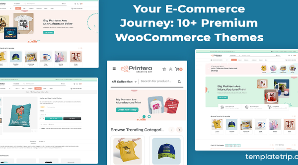 Your E-Commerce Journey: 10+ Premium WooCommerce Themes