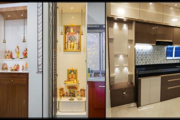 Pooja Room in Kitchen: Design Ideas