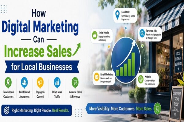 How Digital Marketing Can Increase Sales for Local Businesses